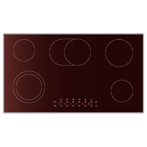 سطح 5 عين سيراميك تاتش 90 سم Kitchen Line