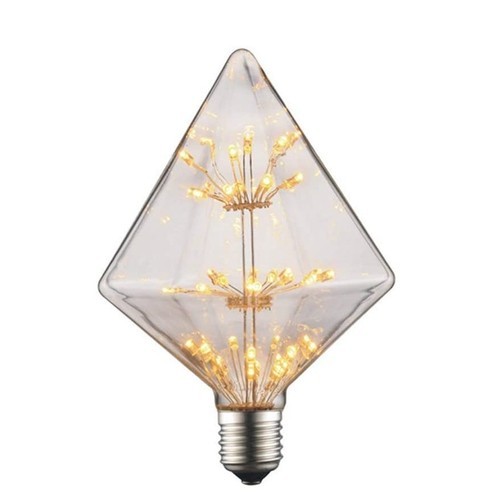 Edison Lamp Decor half diamond