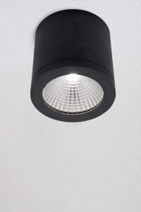 black dimmable downlight 10w led