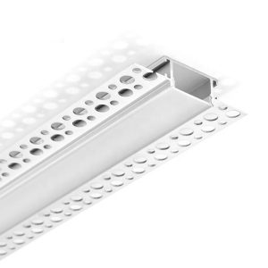 gypsum recessed led aluminium profile for led strip ceiling light easy installing