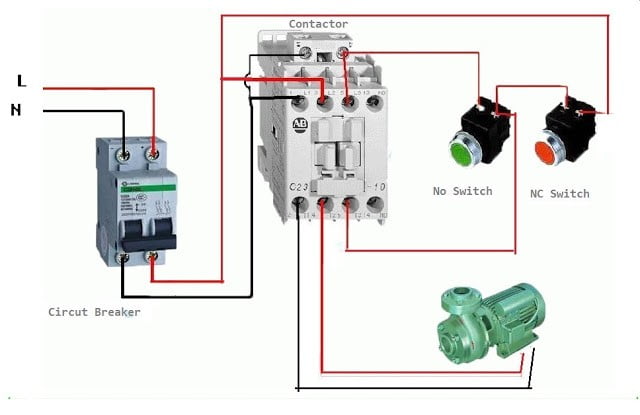 Contactor Schematic Diagram