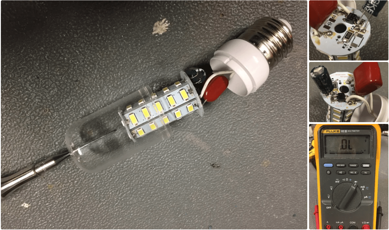 إصلاح مصابيح LED COB 1